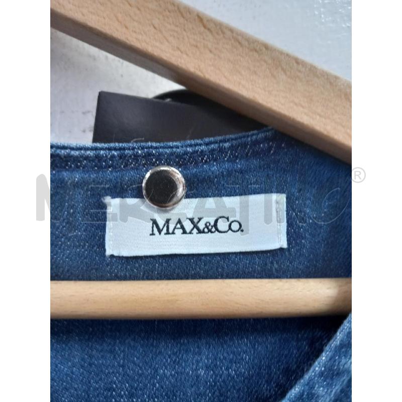 VESTITO DONNA MAX&CO DENIM | Mercatino dell'Usato Roma porta di roma 2