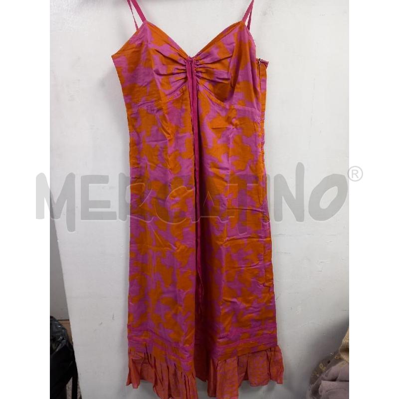 VESTITO DONNA MAX&CO ROSA ARANCIO | Mercatino dell'Usato Roma porta di roma 1