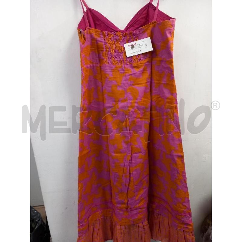 VESTITO DONNA MAX&CO ROSA ARANCIO | Mercatino dell'Usato Roma porta di roma 2