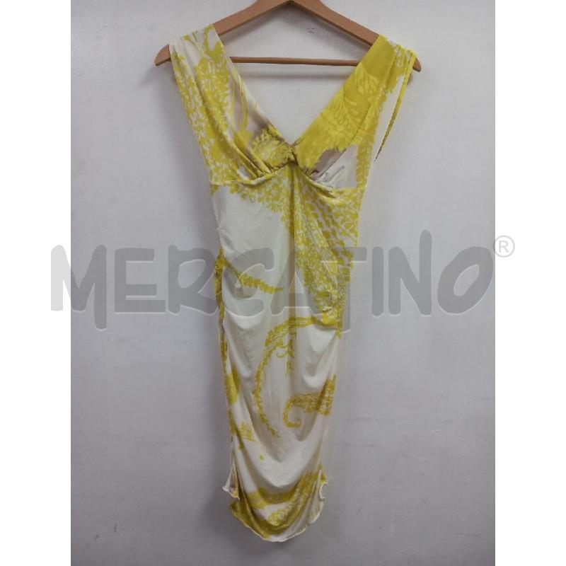 VESTITO DONNA MAX MARA GIALLO FANTASIA | Mercatino dell'Usato Roma porta di roma 1