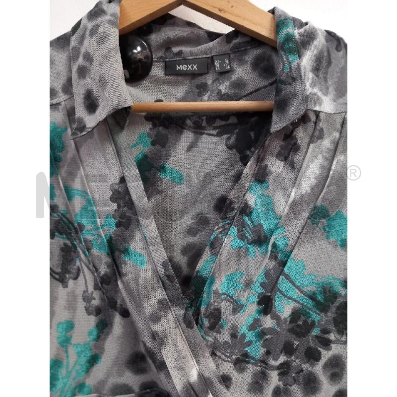 VESTITO DONNA MEXX GRIGIO FIORI | Mercatino dell'Usato Roma porta di roma 2