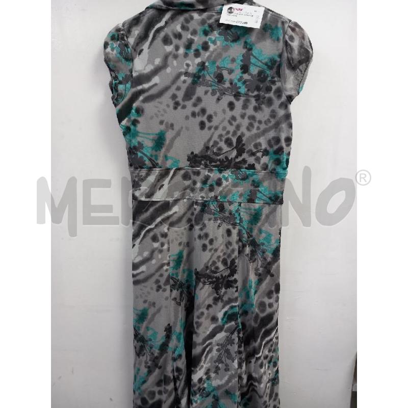 VESTITO DONNA MEXX GRIGIO FIORI | Mercatino dell'Usato Roma porta di roma 3