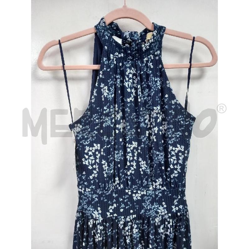 VESTITO DONNA MICHAEL KORS BLU FLOREALE | Mercatino dell'Usato Roma porta di roma 2