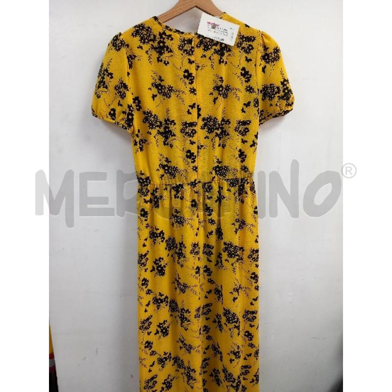 VESTITO DONNA MICHAEL KORS GIALLO FIORI NERI | Mercatino dell'Usato Roma porta di roma 2