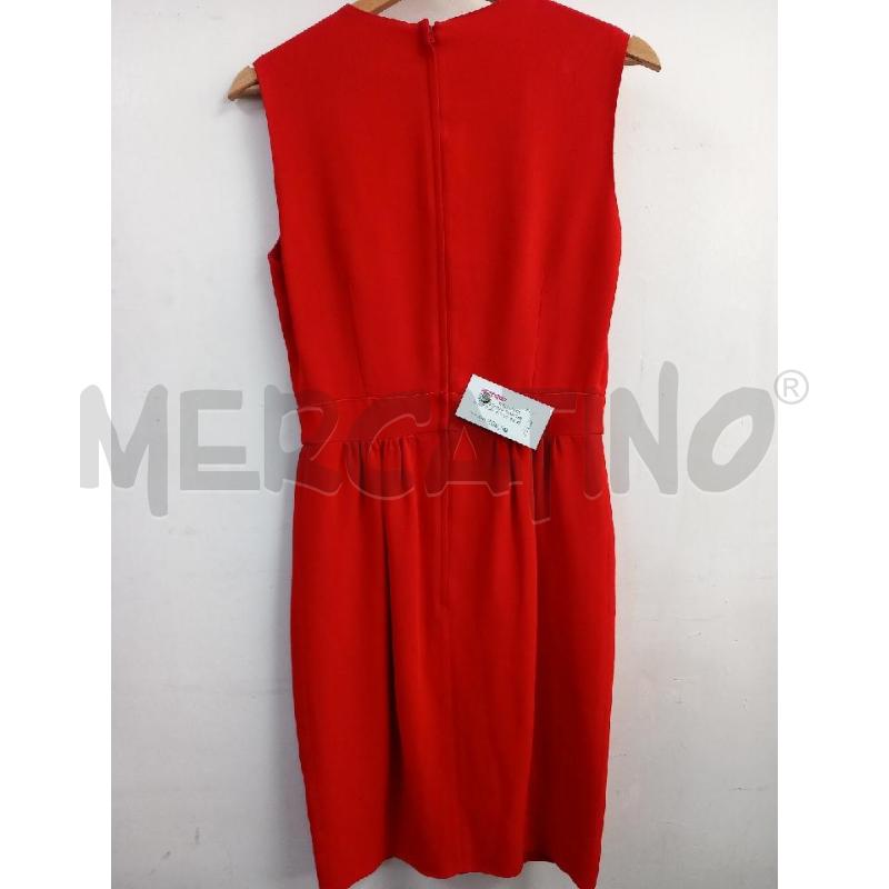 VESTITO DONNA MOSCHINO COUTURE ROSSO | Mercatino dell'Usato Roma porta di roma 2