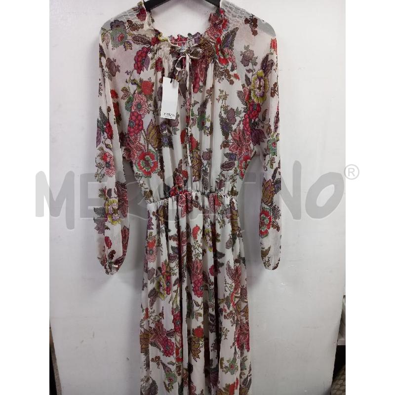 VESTITO DONNA MOTIVI BIANCO FLOREALE | Mercatino dell'Usato Roma porta di roma 1