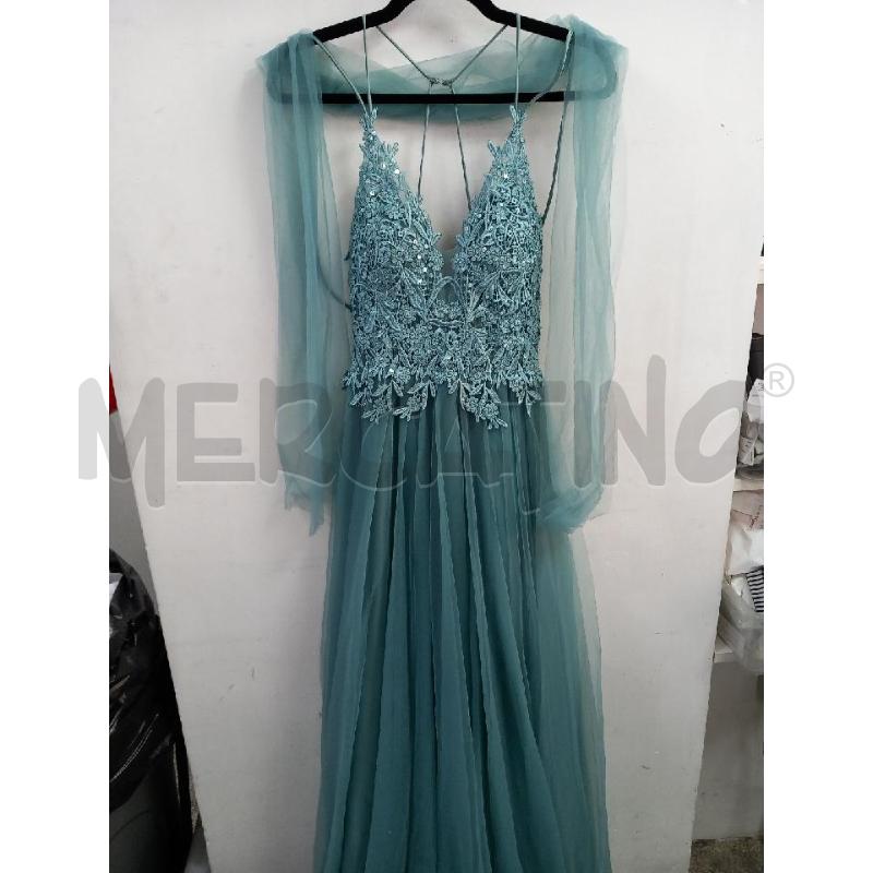 VESTITO DONNA NADA MAS CELESTE  | Mercatino dell'Usato Roma porta di roma 1