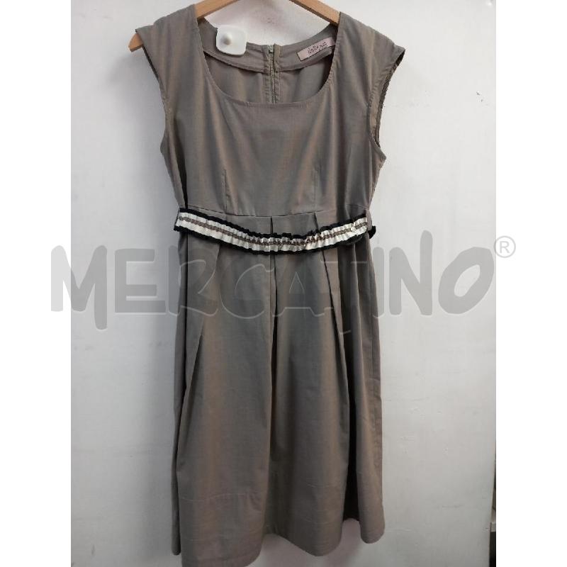 VESTITO DONNA NELL&ME MARR BEIGE | Mercatino dell'Usato Roma porta di roma 1