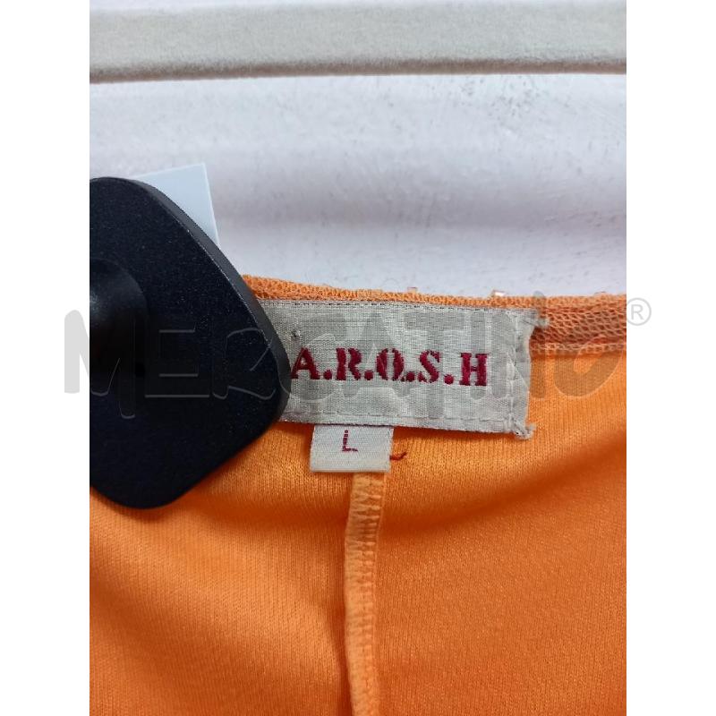 VESTITO DONNA PAROSH ARANCIONE PERLINE | Mercatino dell'Usato Roma porta di roma 2