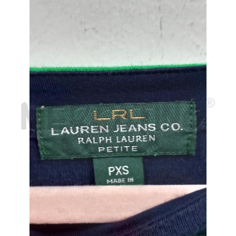 VESTITO DONNA RALPH LAUREN BLU/ RIGHE VERDI | Mercatino dell'Usato Roma porta di roma 2