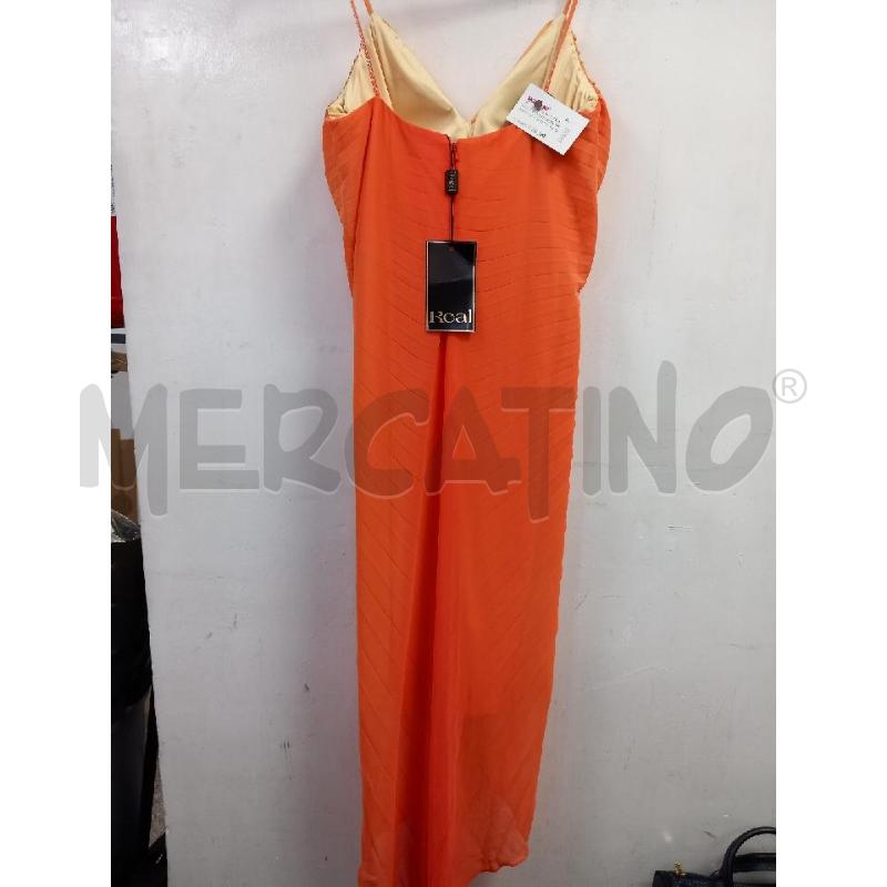 VESTITO DONNA REAL ARANCIONE SFUMATO | Mercatino dell'Usato Roma porta di roma 3