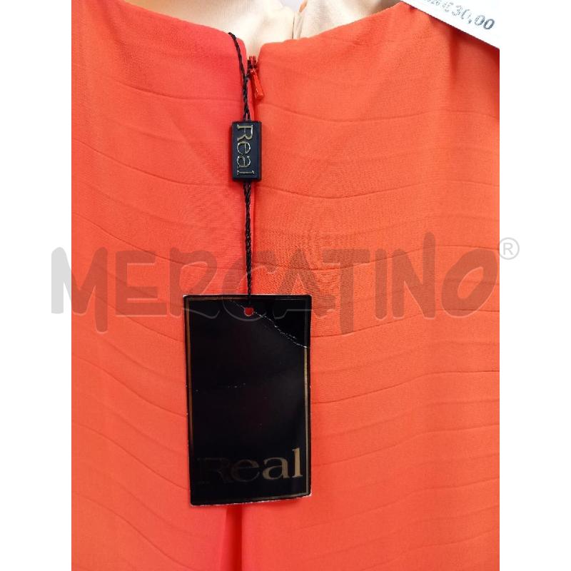 VESTITO DONNA REAL ARANCIONE SFUMATO | Mercatino dell'Usato Roma porta di roma 4