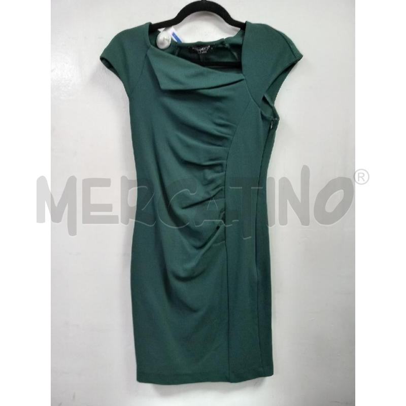 VESTITO DONNA RINASCIMENTO VERDE SCURO | Mercatino dell'Usato Roma porta di roma 1