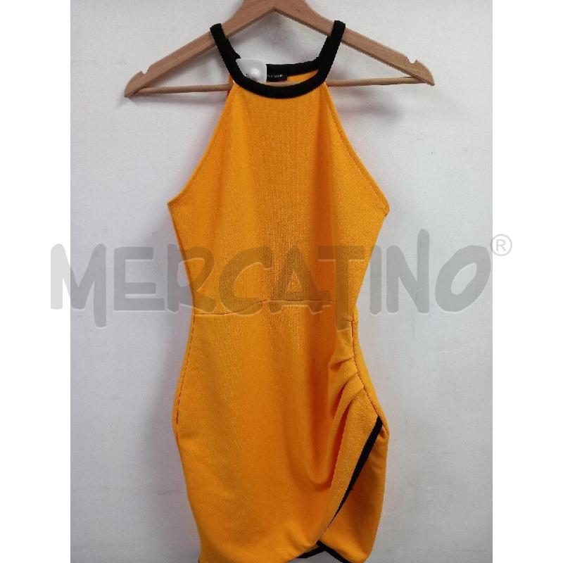 VESTITO DONNA RIVER ISLAND GIALLO | Mercatino dell'Usato Roma porta di roma 1