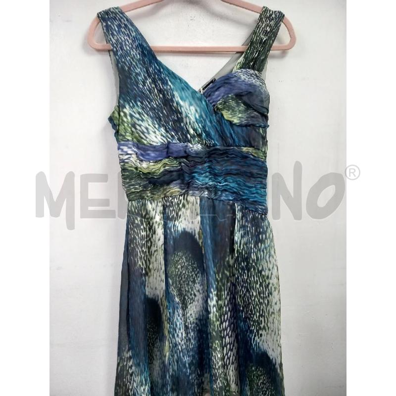 VESTITO DONNA SINEQUANONE BLU FANTASIA | Mercatino dell'Usato Roma porta di roma 1