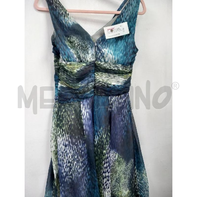 VESTITO DONNA SINEQUANONE BLU FANTASIA | Mercatino dell'Usato Roma porta di roma 2