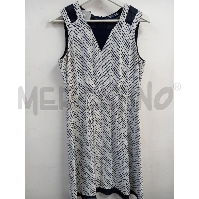 VESTITO DONNA TOMMY HILGIER BLU BIANCO  | Mercatino dell'Usato Roma porta di roma 1