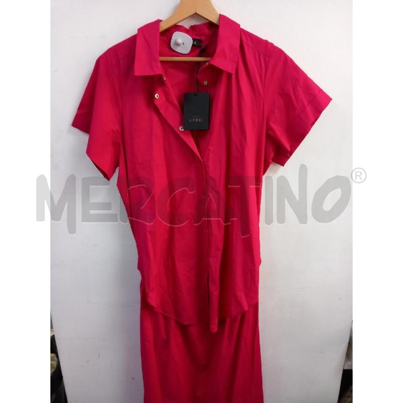 VESTITO DONNA TWINSET LUNGO ROSA SCURO | Mercatino dell'Usato Roma porta di roma 1