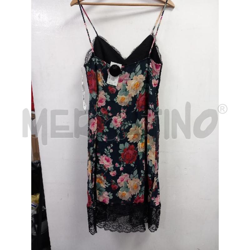 VESTITO DONNA TWIN SET BLU FLOREALE | Mercatino dell'Usato Roma porta di roma 3
