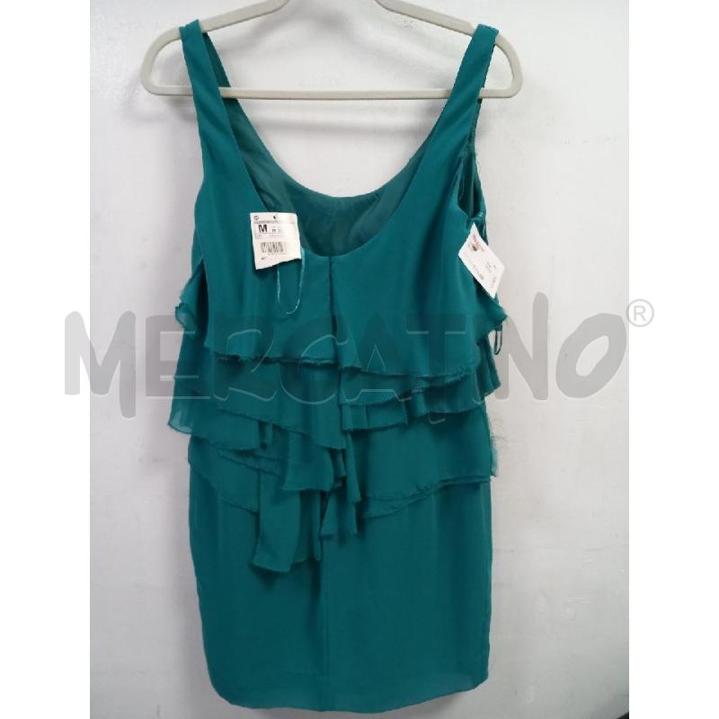 VESTITO DONNA ZARA TURCHESE | Mercatino dell'Usato Roma porta di roma 2