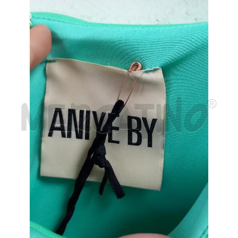 VESTITO D ANIYE BY VERDE FLUO | Mercatino dell'Usato Roma porta di roma 2