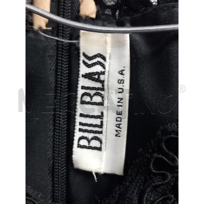 VESTITO D BILLBLASS NERO VINTAGE VELLUTO PIZZO | Mercatino dell'Usato Roma porta di roma 2