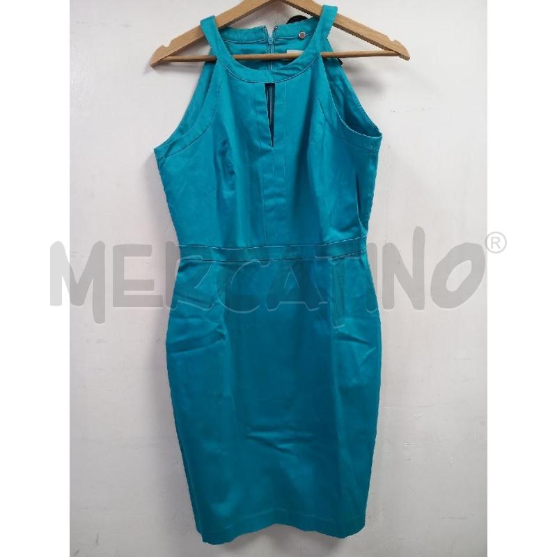 VESTITO D CALVIN KLEIN CELESTE | Mercatino dell'Usato Roma porta di roma 1