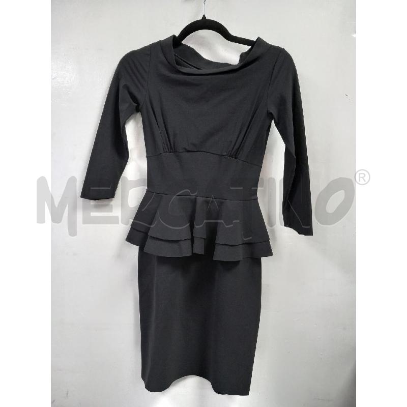 VESTITO D CHIARA BONI NERO LA PETITE ROBE | Mercatino dell'Usato Roma porta di roma 1