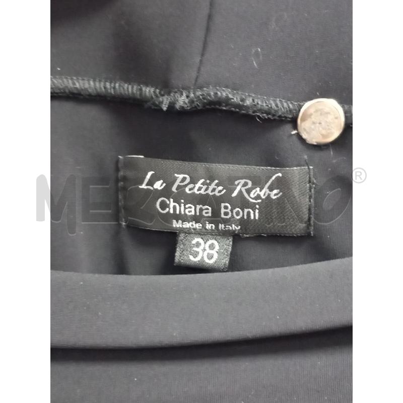 VESTITO D CHIARA BONI NERO LA PETITE ROBE | Mercatino dell'Usato Roma porta di roma 2