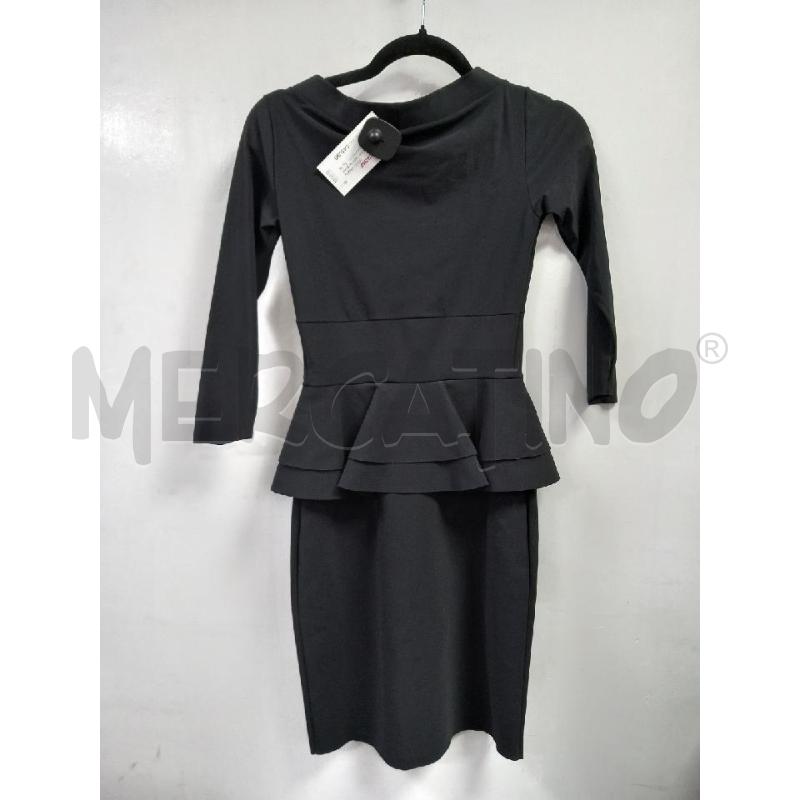 VESTITO D CHIARA BONI NERO LA PETITE ROBE | Mercatino dell'Usato Roma porta di roma 3