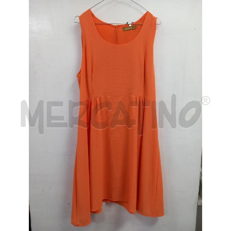 VESTITO D CONBIPEL ARANCIO | Mercatino dell'Usato Roma porta di roma 1