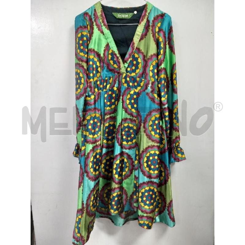 VESTITO D DESIGUAL VERDE | Mercatino dell'Usato Roma porta di roma 1