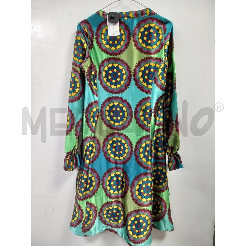 VESTITO D DESIGUAL VERDE | Mercatino dell'Usato Roma porta di roma 3