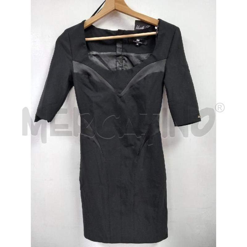 VESTITO D ELISABETTA FRANCHI NERO  | Mercatino dell'Usato Roma porta di roma 1