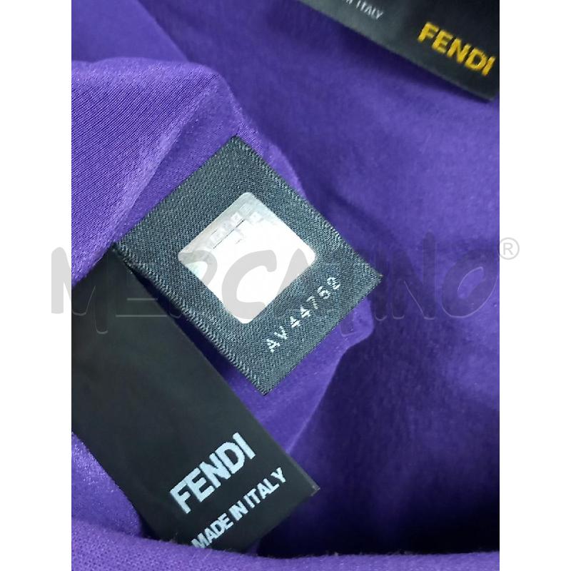 VESTITO D FENDI VIOLA PURA SETA | Mercatino dell'Usato Roma porta di roma 3