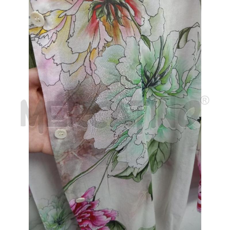 VESTITO D HENRY COTTON'S BIANCO FANTASIA FLOREALE | Mercatino dell'Usato Roma porta di roma 5