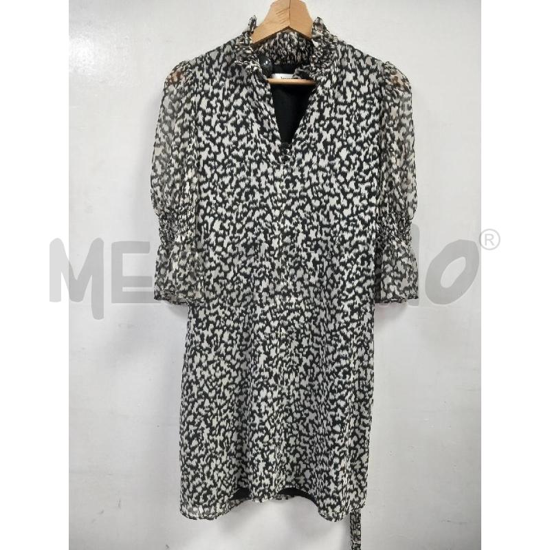 VESTITO D INTREND NERO MACULATO GRIGIO | Mercatino dell'Usato Roma porta di roma 1