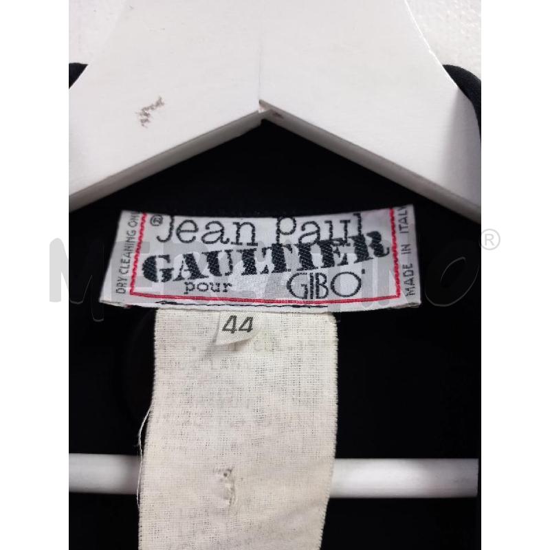 VESTITO D JEAN PAUL GAULTIER NERO DOPPIOPETTO BOTTONI DORATO | Mercatino dell'Usato Roma porta di roma 2