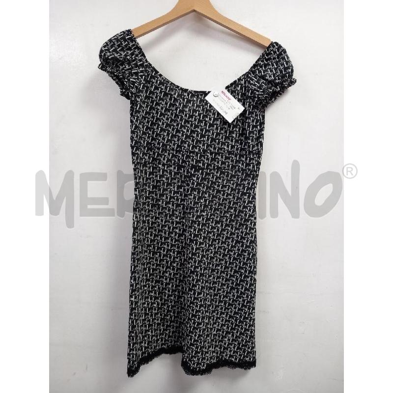 VESTITO D LIU JO NERO MONOGRAM  | Mercatino dell'Usato Roma porta di roma 2