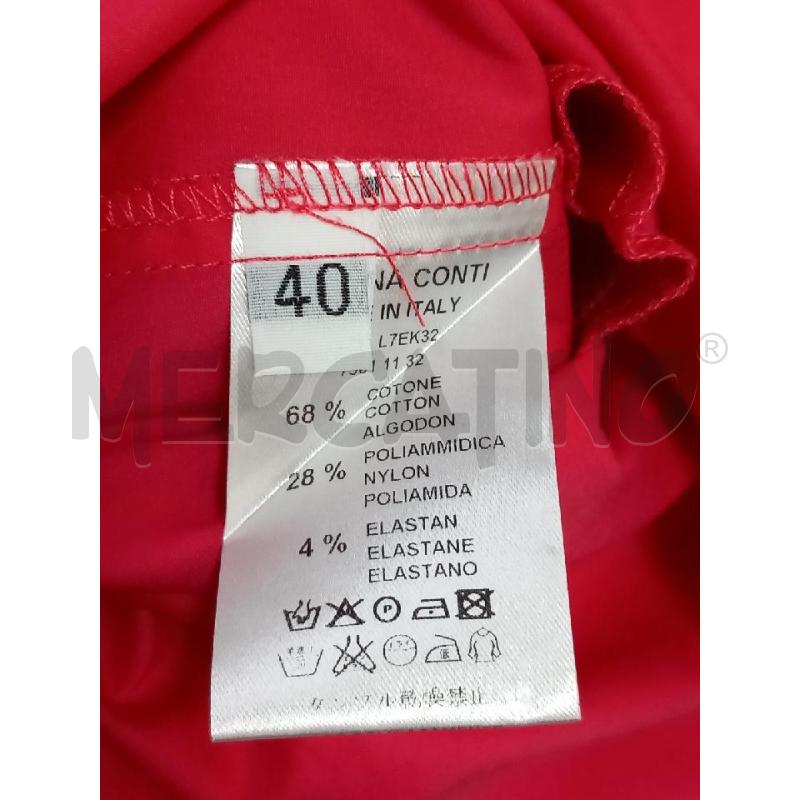 VESTITO D LIVIANA CONTI ROSA MISTO COTONE | Mercatino dell'Usato Roma porta di roma 4