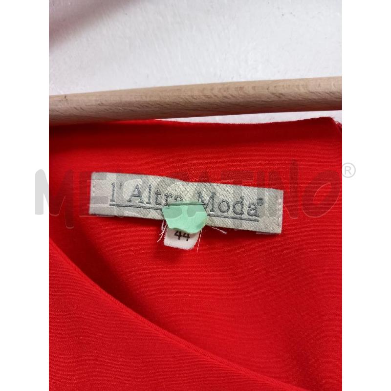 VESTITO D L'ALTRAMODA ROSSO | Mercatino dell'Usato Roma porta di roma 2