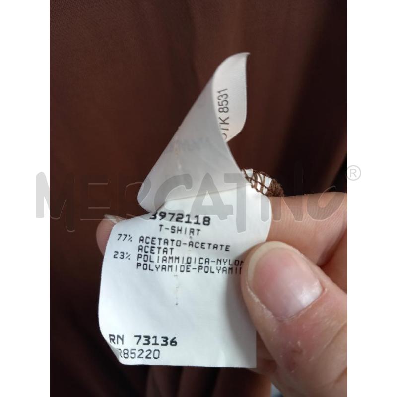 VESTITO D MARINA RINALDI MARRONE | Mercatino dell'Usato Roma porta di roma 4