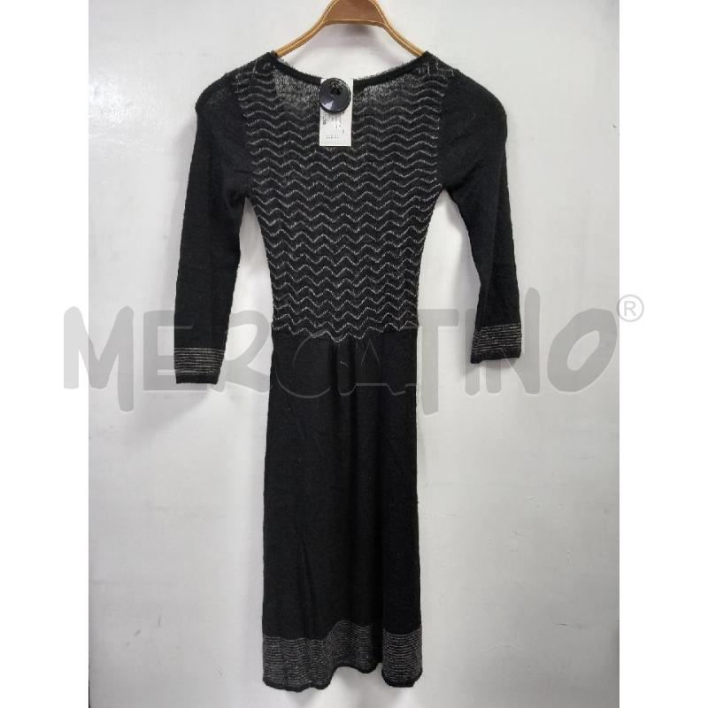 VESTITO D MASSIMO REBECCHI NERO  | Mercatino dell'Usato Roma porta di roma 4