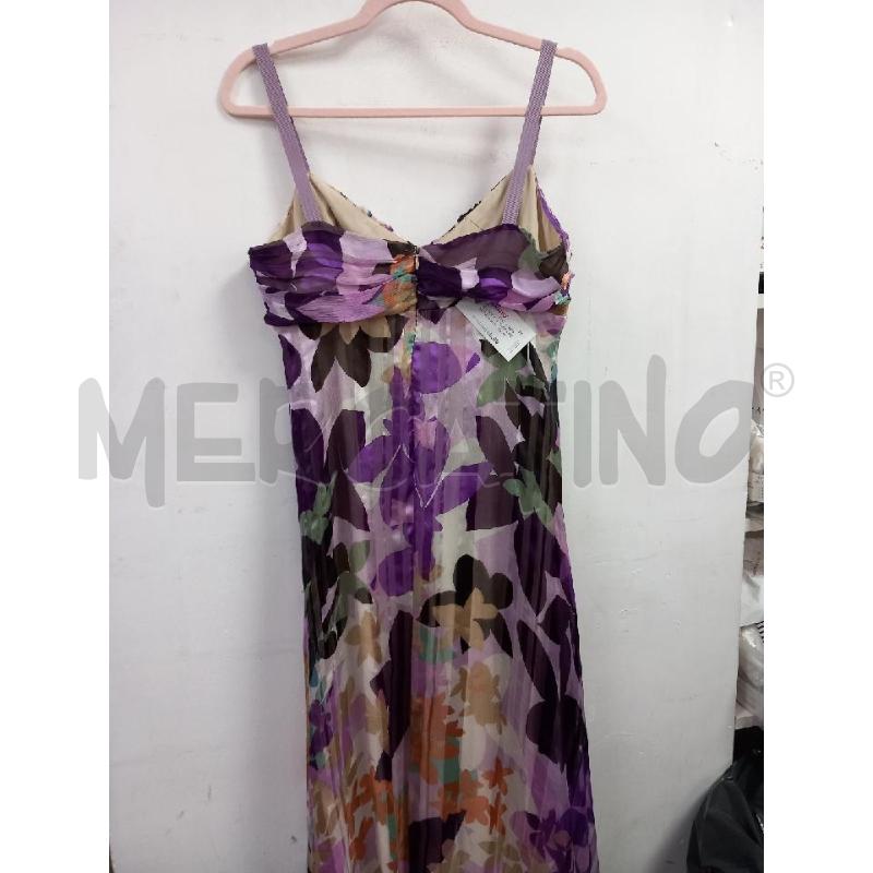 VESTITO D MAXMARA VIOLA PURA SETA  | Mercatino dell'Usato Roma porta di roma 2