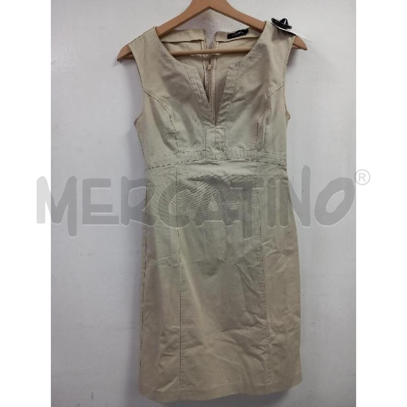 VESTITO D MAX&CO BEIGE | Mercatino dell'Usato Roma porta di roma 1