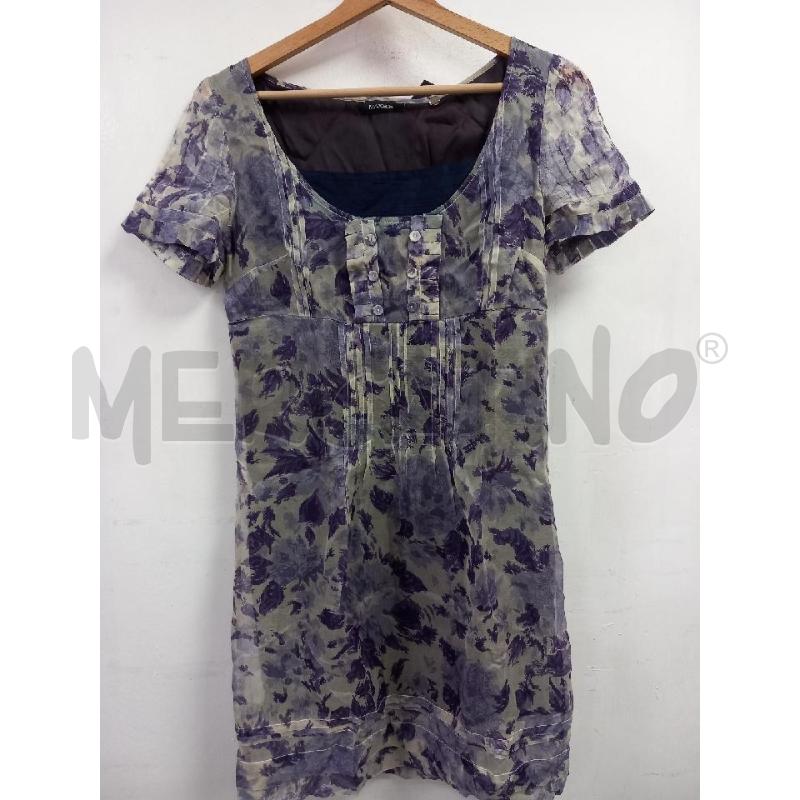 VESTITO D MAX&CO GRIGIO VIOLA  | Mercatino dell'Usato Roma porta di roma 1
