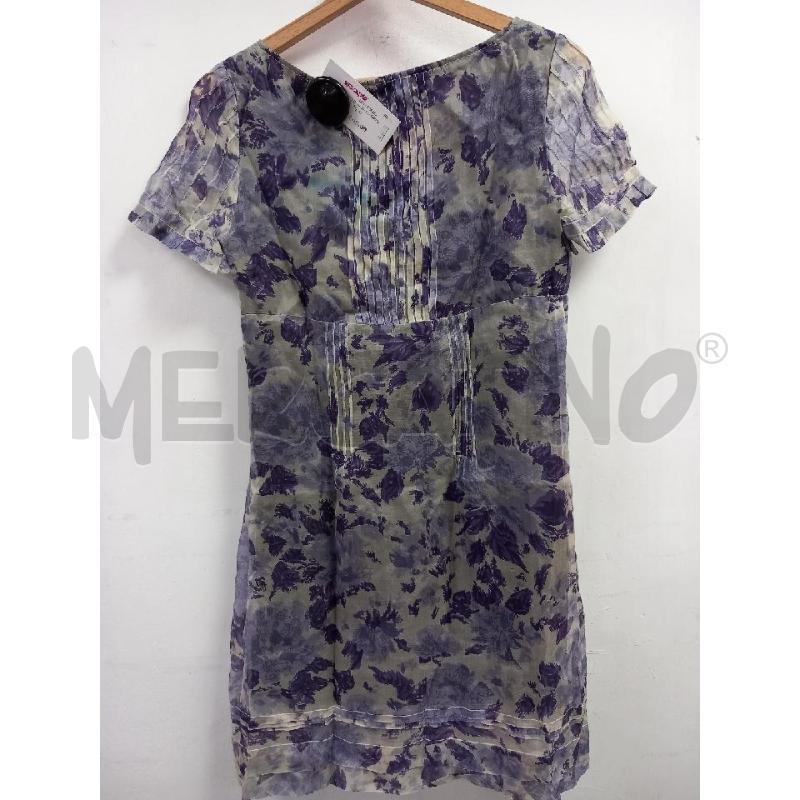 VESTITO D MAX&CO GRIGIO VIOLA  | Mercatino dell'Usato Roma porta di roma 2