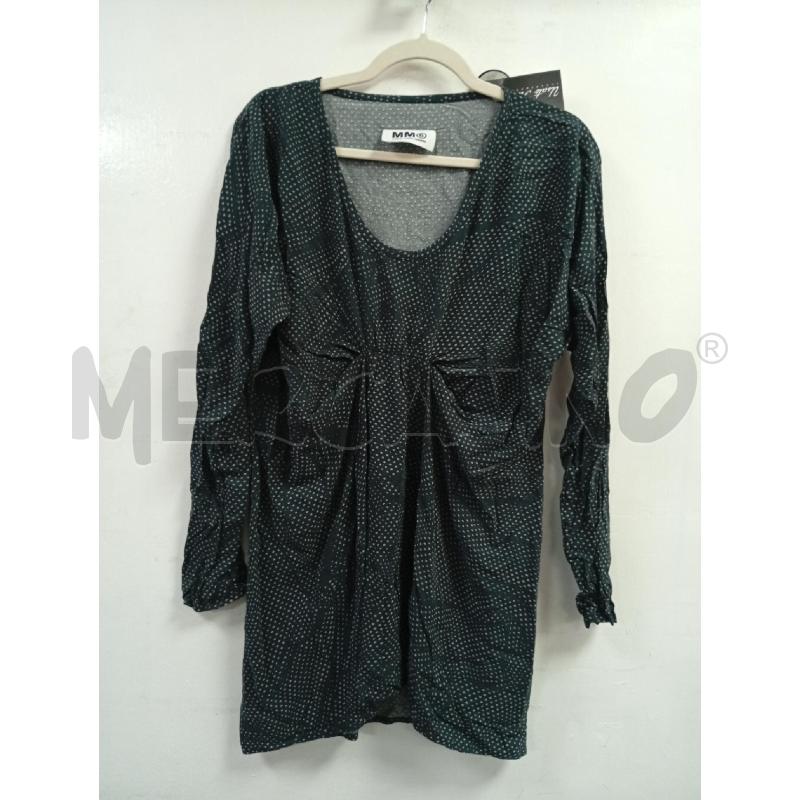 VESTITO D MM6 MAISON MARGIELA GRIGIO POIS  | Mercatino dell'Usato Roma porta di roma 1