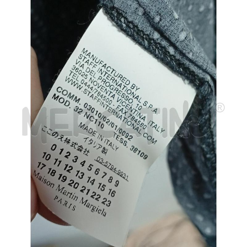 VESTITO D MM6 MAISON MARGIELA GRIGIO POIS  | Mercatino dell'Usato Roma porta di roma 3