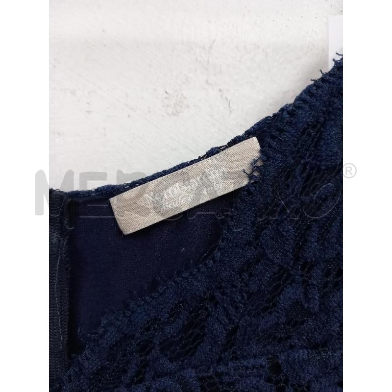 VESTITO D NEROGIARDINI BLU PIZZO | Mercatino dell'Usato Roma porta di roma 2
